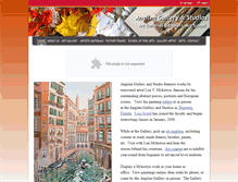 Tablet Screenshot of angilengallery.com